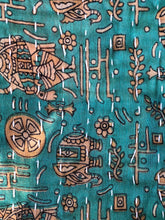 Load image into Gallery viewer, Large Vintage Kantha Minky Throw