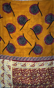 Mini Vintage Kantha Throw