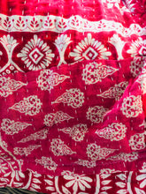 Load image into Gallery viewer, Large Vintage Kantha Shag Throw