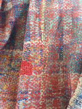 Load image into Gallery viewer, Large Vintage Kantha Shag Throw