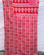 Load image into Gallery viewer, Large Vintage Kantha Shag Throw