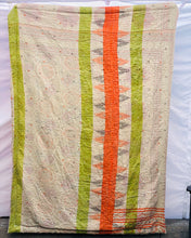 Load image into Gallery viewer, Large Vintage Kantha Minky Throw