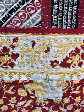 Load image into Gallery viewer, Mini Vintage Kantha Throw