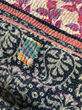 Load image into Gallery viewer, Large Vintage Kantha Shag Throw