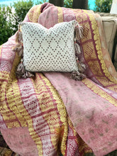 Load image into Gallery viewer, Large Vintage Kantha Shag Throw