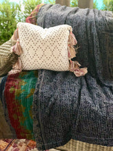 Load image into Gallery viewer, Large Vintage Kantha Shag Throw