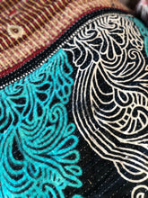 Load image into Gallery viewer, Large Vintage Kantha Shag Throw