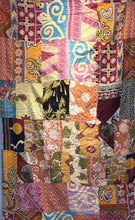 Load image into Gallery viewer, Large Vintage Kantha Shag Throw